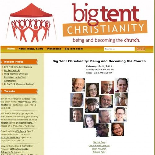 At Big Tent Christianity: Being and Becoming the Church – Feb. 10-11, Phoenix AZ