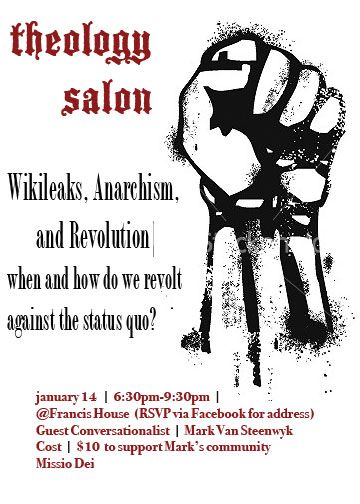 Wikileaks, Anarchism, and Revolution: Conversation with Mark Van Steenwyk in Seattle